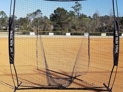 7x7 Practice Net for Baseball & Softball with Carry Case