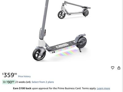 Beginner electric scooter (6-14yr) 150lb. New in box..!!