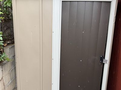 Metal shed