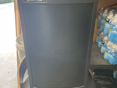 Liberty Powered PA Speaker 22” tall X 13” wide with mic