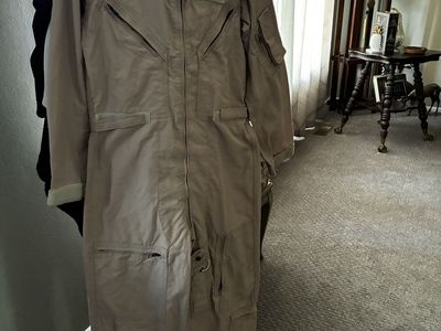 US Military Flyers Tan Coveralls Jumpsuit