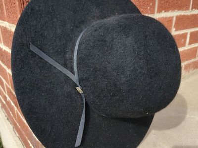 Resistol Black Felt Cowboy Hat – Size 7 1/8