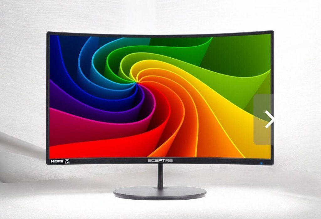 Sceptre 24" Curved FHD 1080p Gaming Monitor 75Hz,