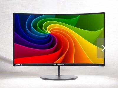 Sceptre 24" Curved FHD 1080p Gaming Monitor 75Hz,