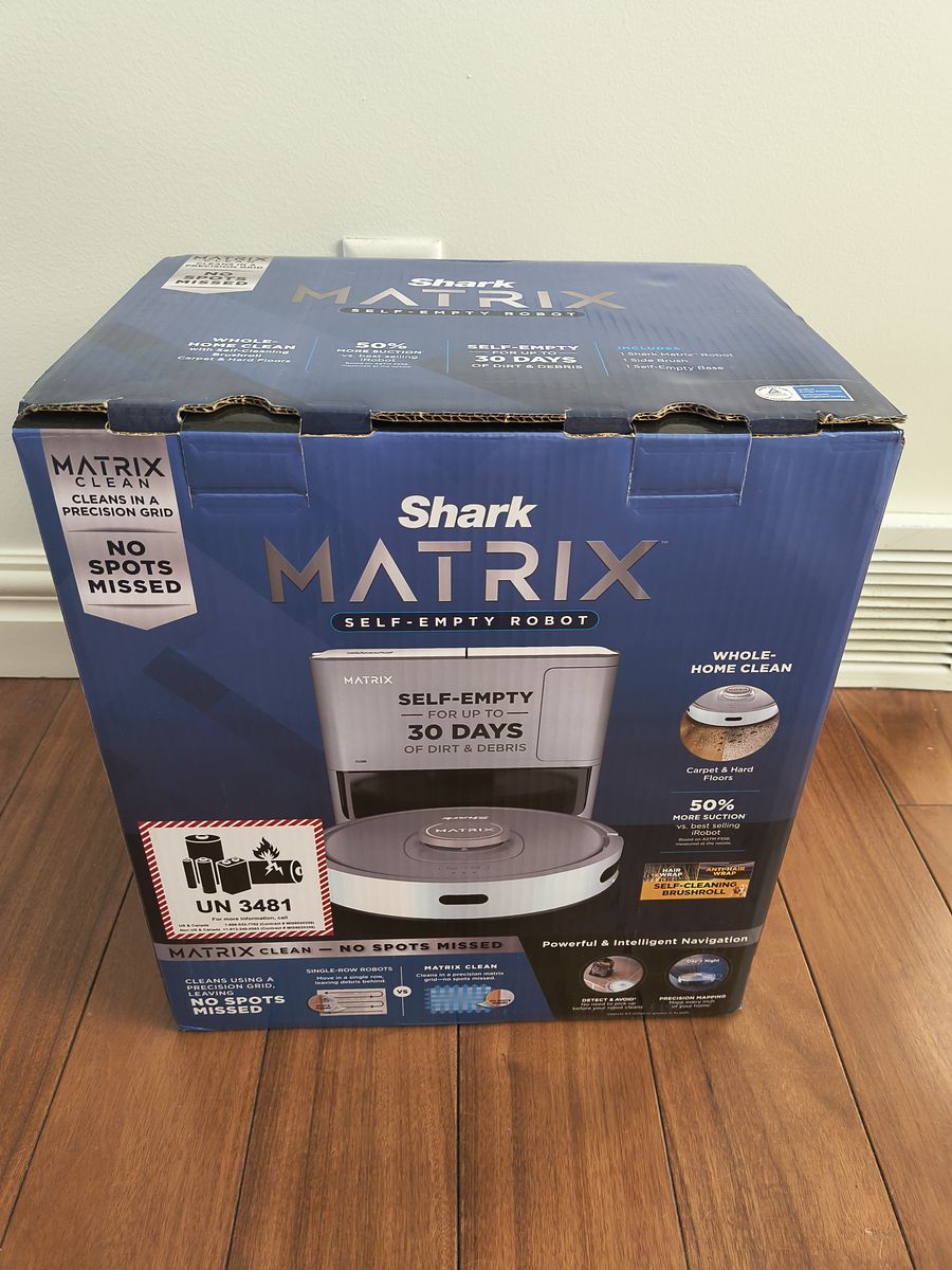 *NEW* Shark Matrix Robot Vacuum w 30-Day Self Emptying Station for $180