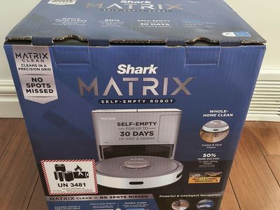 *NEW* Shark Matrix Robot Vacuum w 30-Day Self Emptying Station for $180