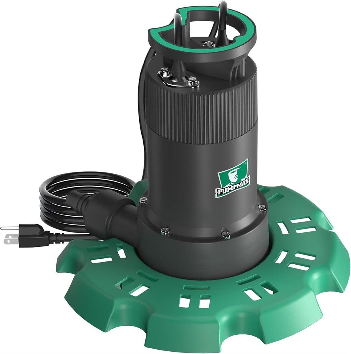 PUMPMAN Submersible Pool or Spa Cover or even rooftops, and even water beds. Pump 110V