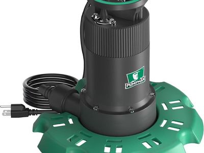 PUMPMAN Submersible Pool or Spa Cover or even rooftops, and even water beds. Pump 110V