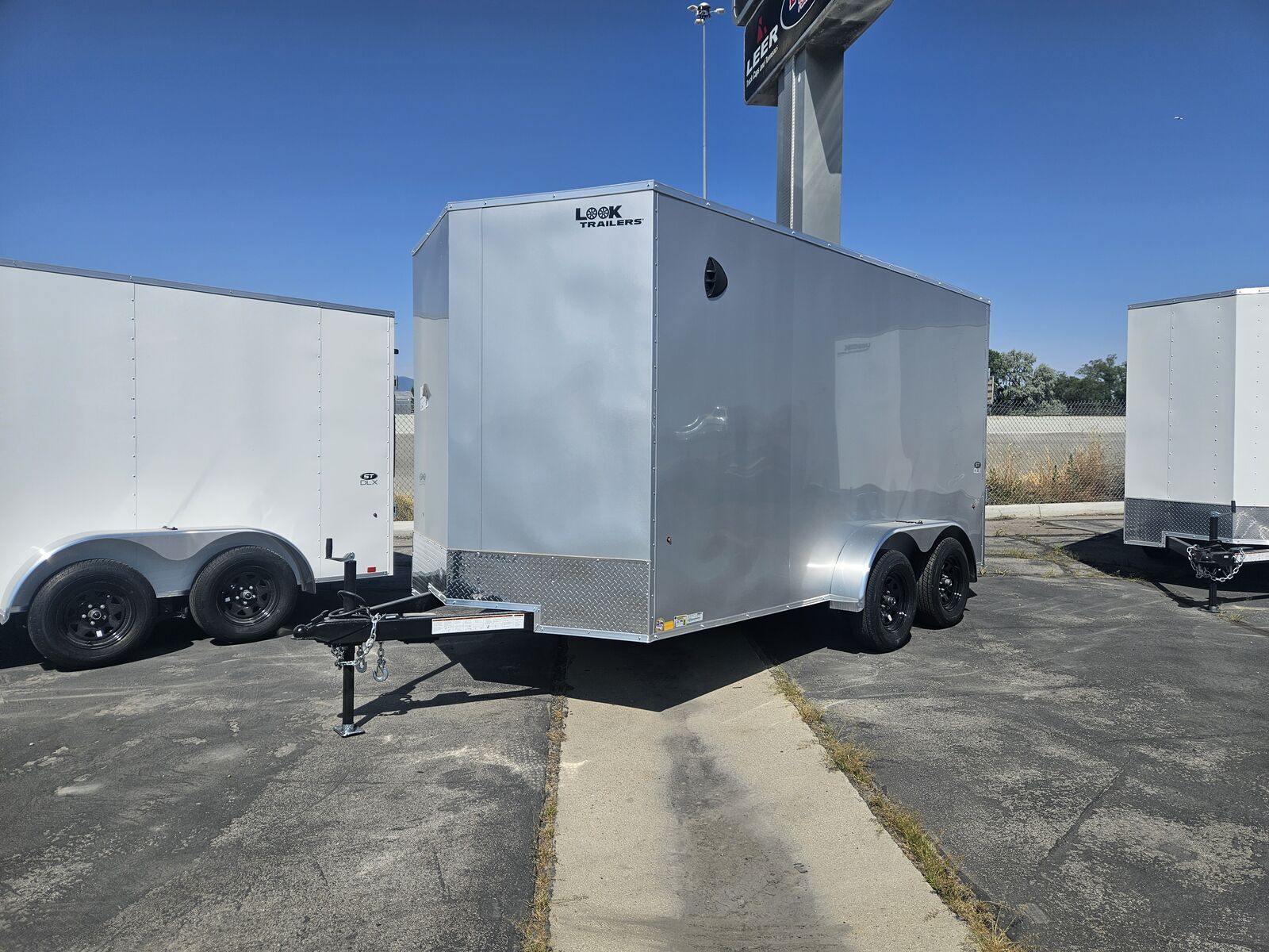 BRAND NEW 2025' LOOK ST DLX 7'X14' ENCLOSED TRAILER! (JUST REDUCED -$500) #133558