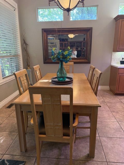 Solid Wood Kitchen Table