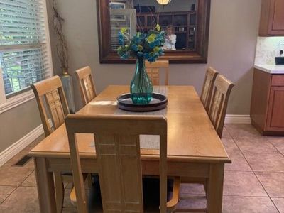 Solid Wood Kitchen Table