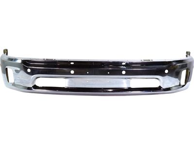 Chrome Steel Front Bumper For 2013-2018 Ram 1500 w/ Fog Lamps w/ Parking Sensors