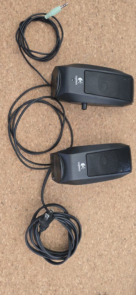 Logitech Powered Desktop Computer Speakers with 3.5mm Audio Jack