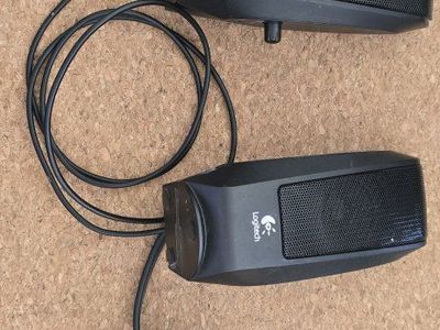 Logitech Powered Desktop Computer Speakers with 3.5mm Audio Jack
