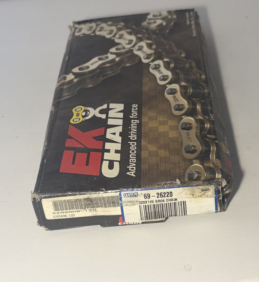 EK Chain 520DX120 SRO6 Motorcycle Drive Chain 520x120 Link 650cc Dirt Street