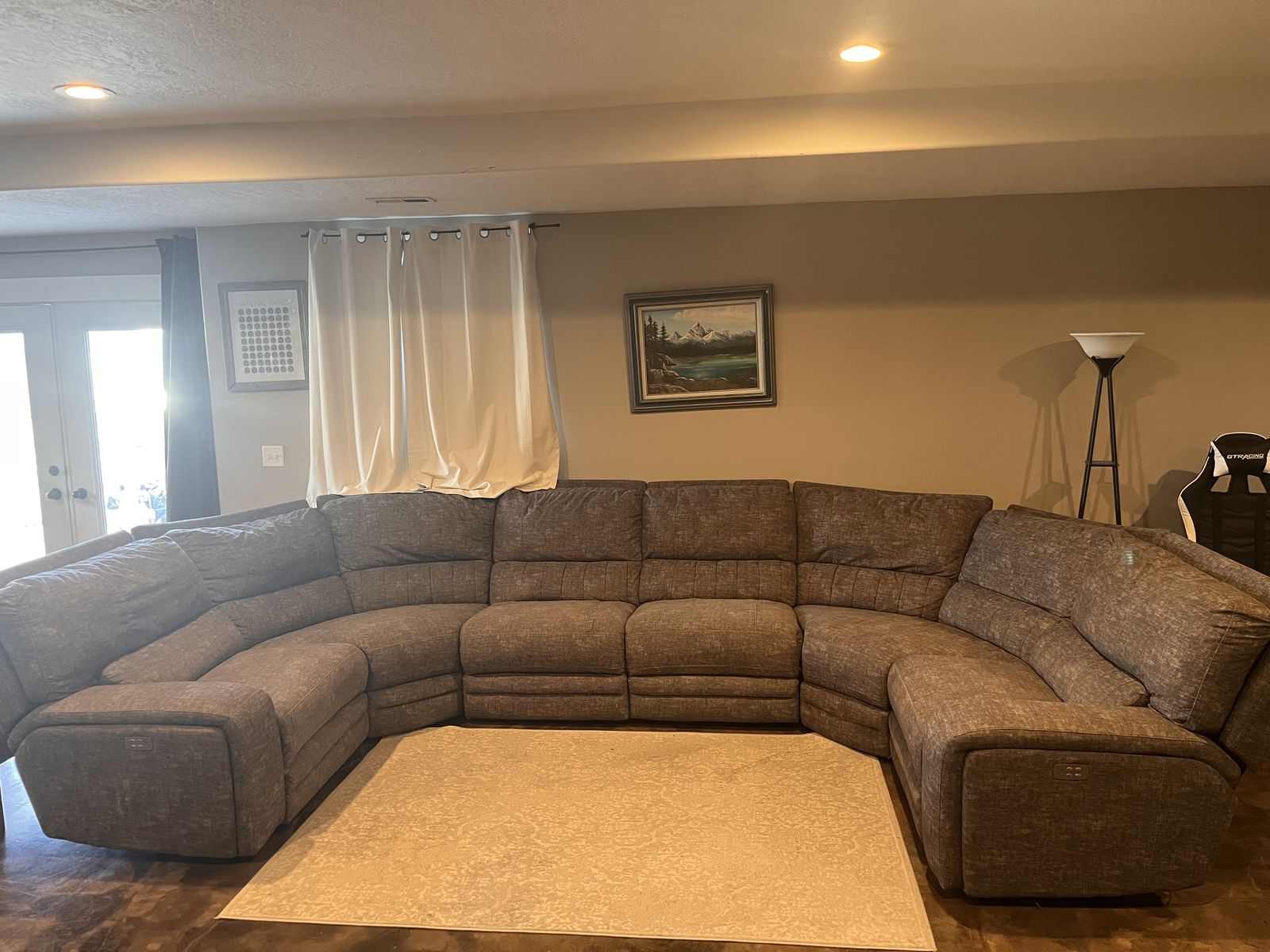Large Grey Sectional