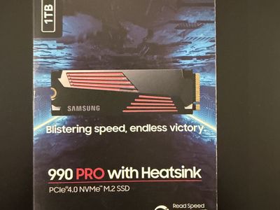 NVMe Samsung 990 Pro w/ Heatsink 1TB