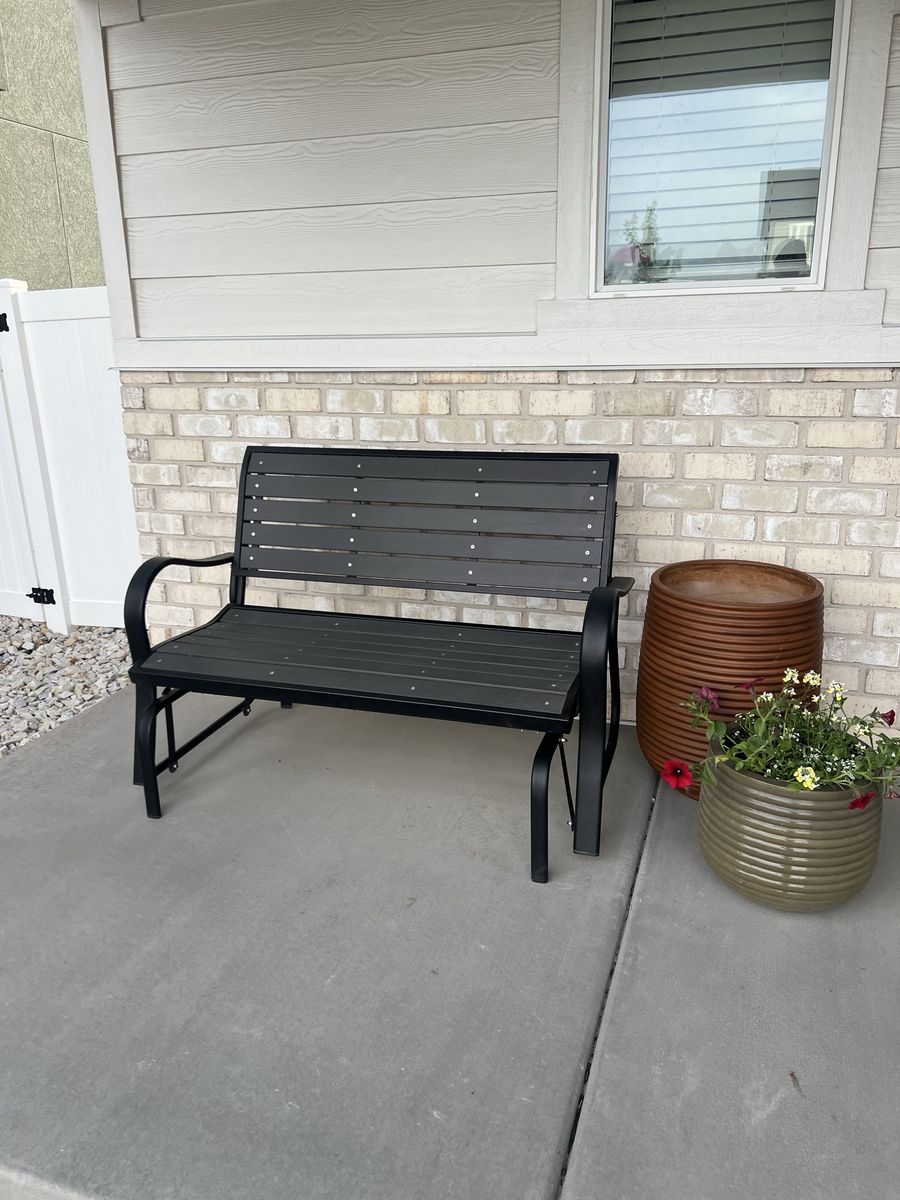 Lifetime Glider Bench