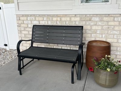 Lifetime Glider Bench