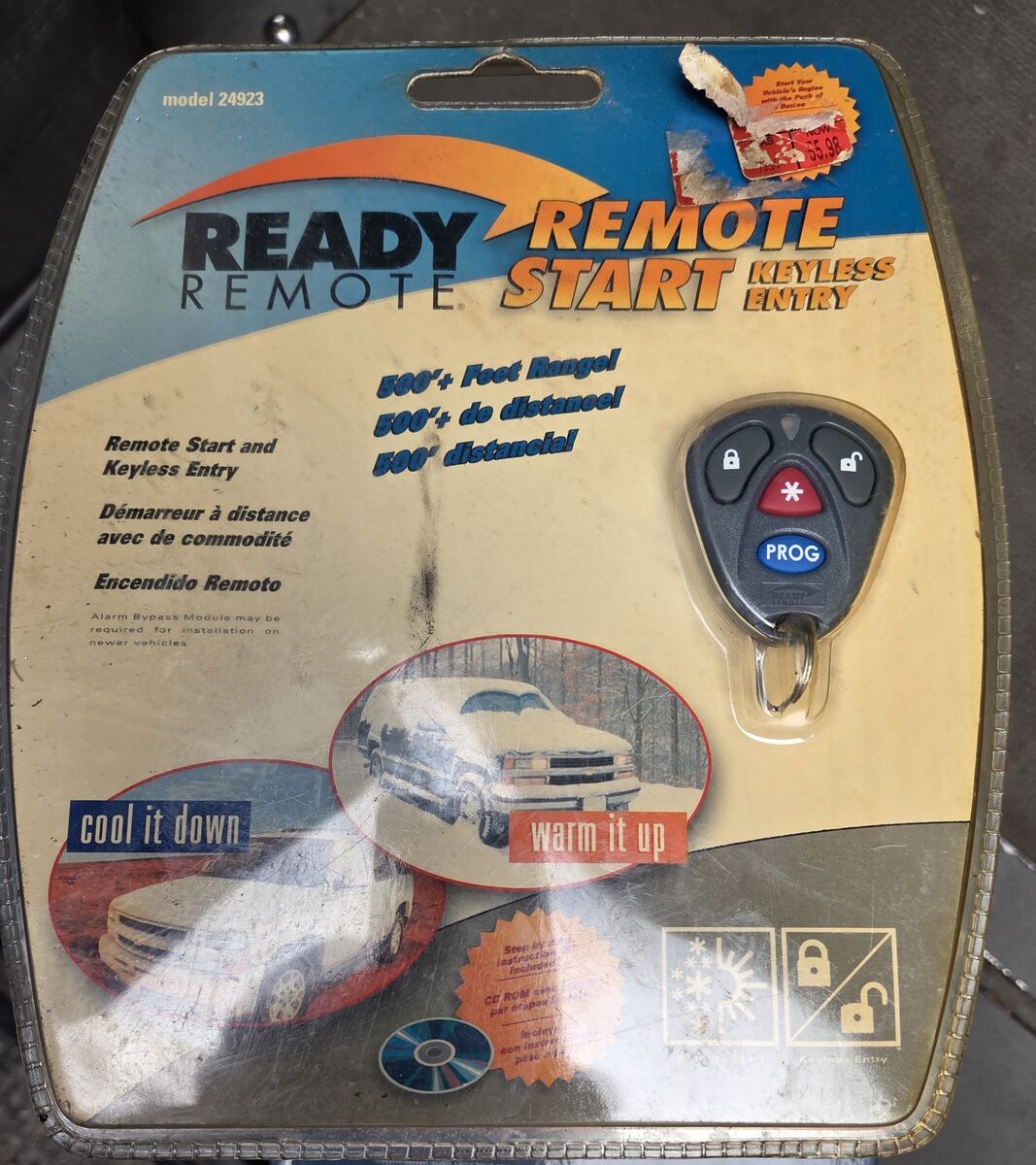 Ready Remote Car Starter by Directed Electronics 24923 Remote Start Keyless Entr