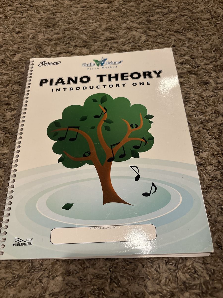 Shilla Hekmat Piano Theory Introductory One SPK Publishing Book