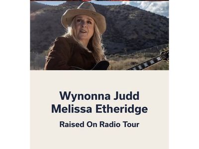 2 lawn tickets to see Wynonna Judd and Melissa Etheridge @ Red Butte Gardens