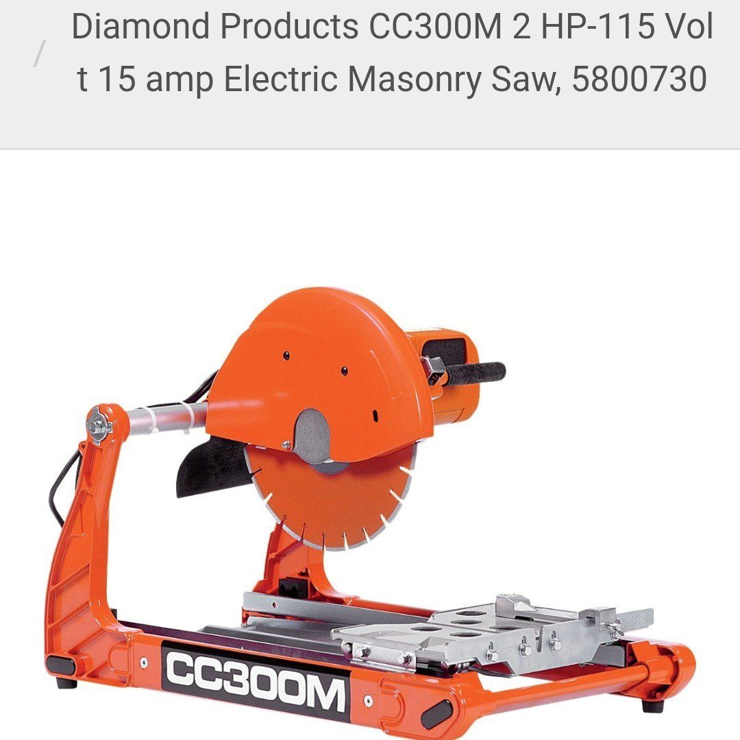 Brick Saw CC300 in the box