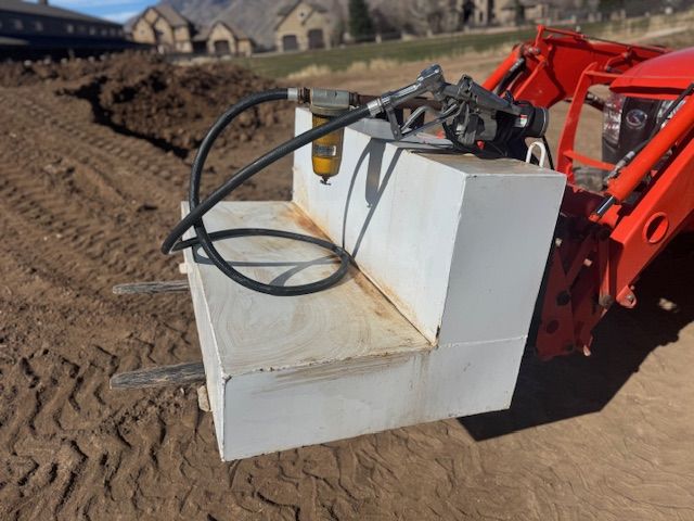 100 gal diesel fuel transfer storage tank