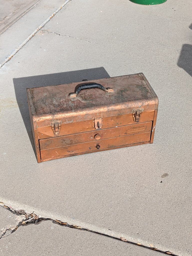 Vintage toolbox
