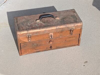 Vintage toolbox