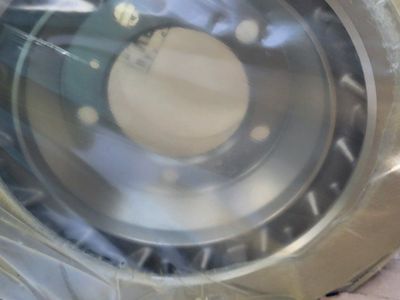 Sebro Coated Vented Brake Disc for Porsche 911 Carrera (2012-), Front Right, Made in Germany