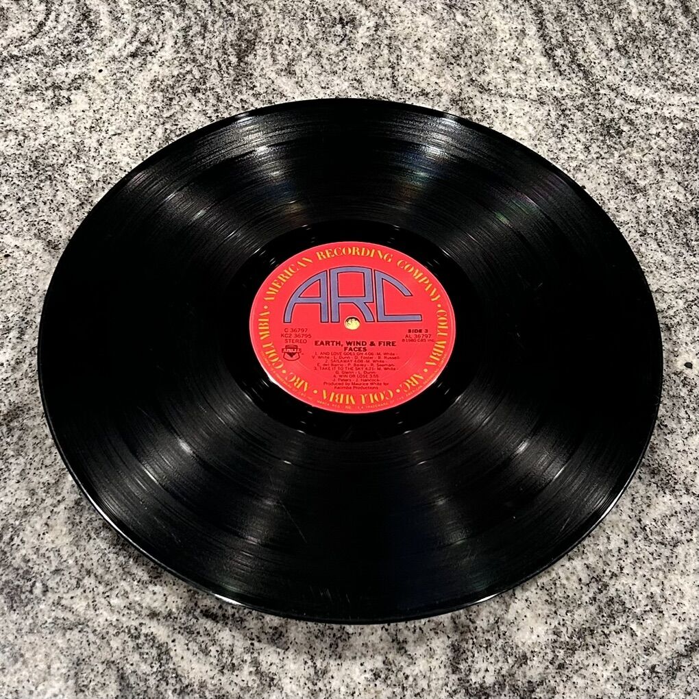 Earth, Wind & Fire Faces Vinyl Record