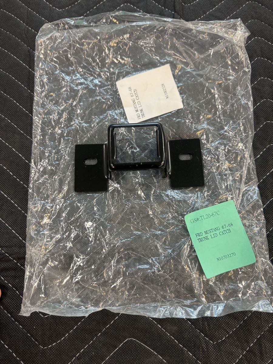 Goldenstar '67-68 Mustang Trunk Latch Striker