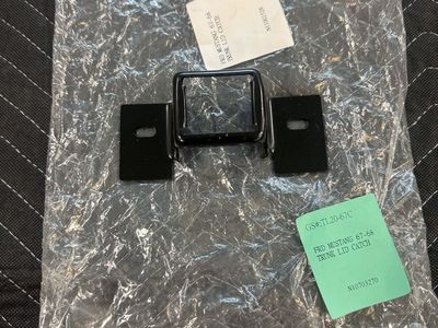 Goldenstar '67-68 Mustang Trunk Latch Striker