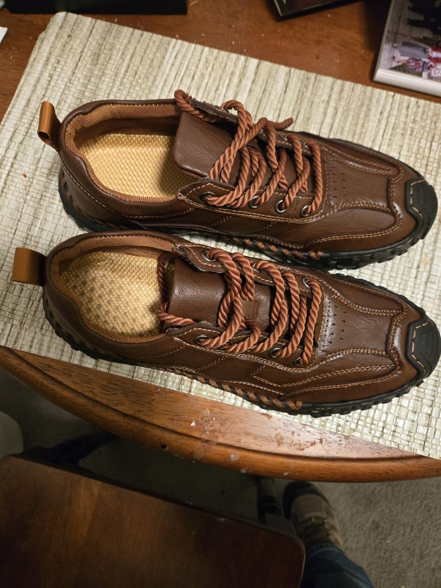 Leather shoes