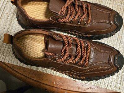 Leather shoes