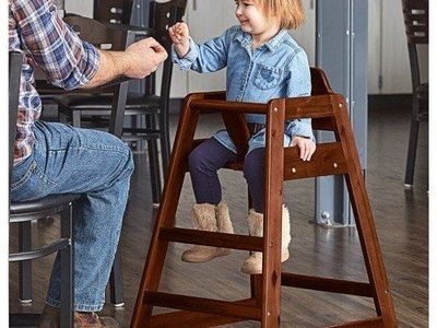 New! WoodenHigh Chair