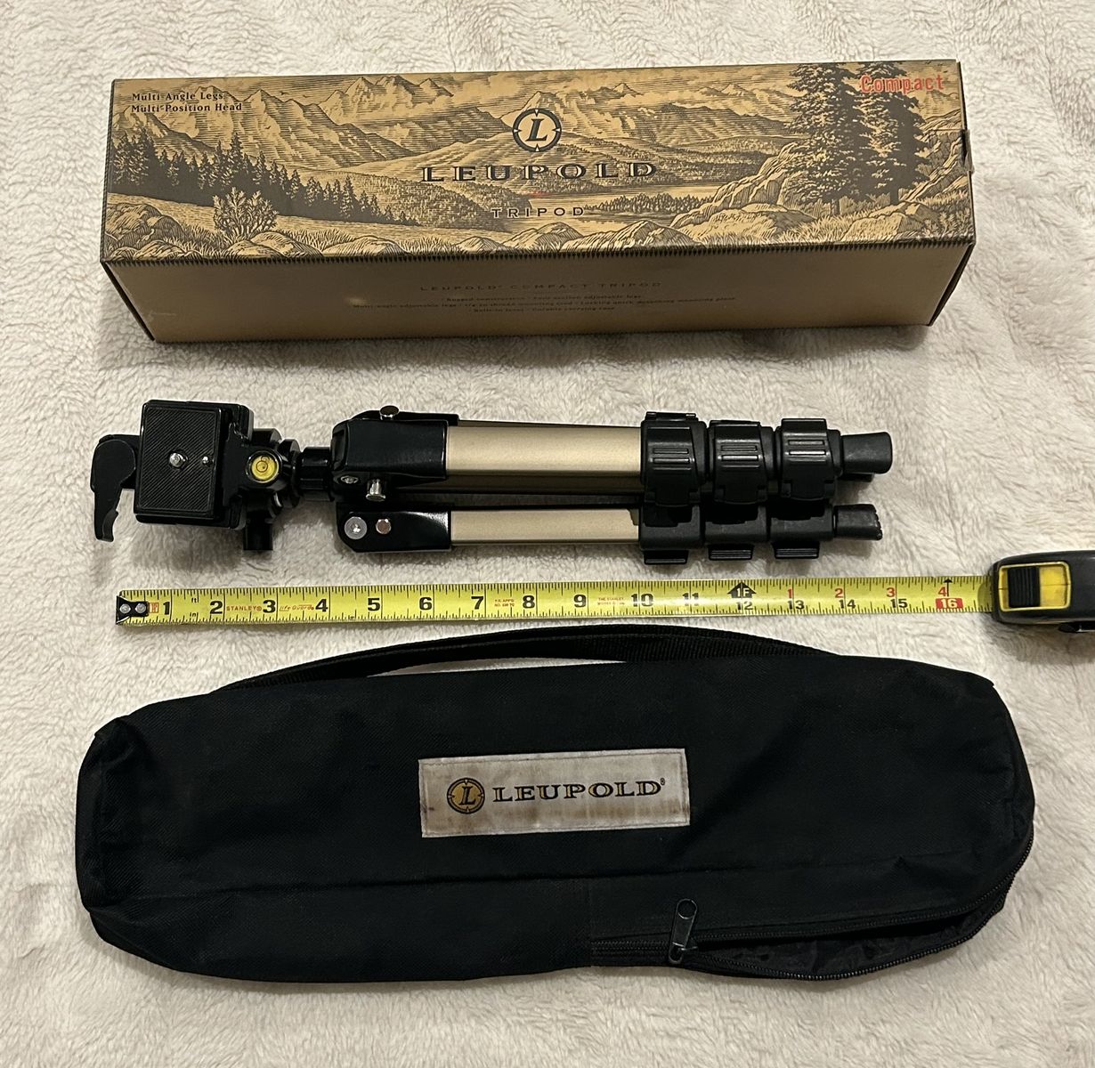Leupold Goldring Backcountry  Compact Tripod