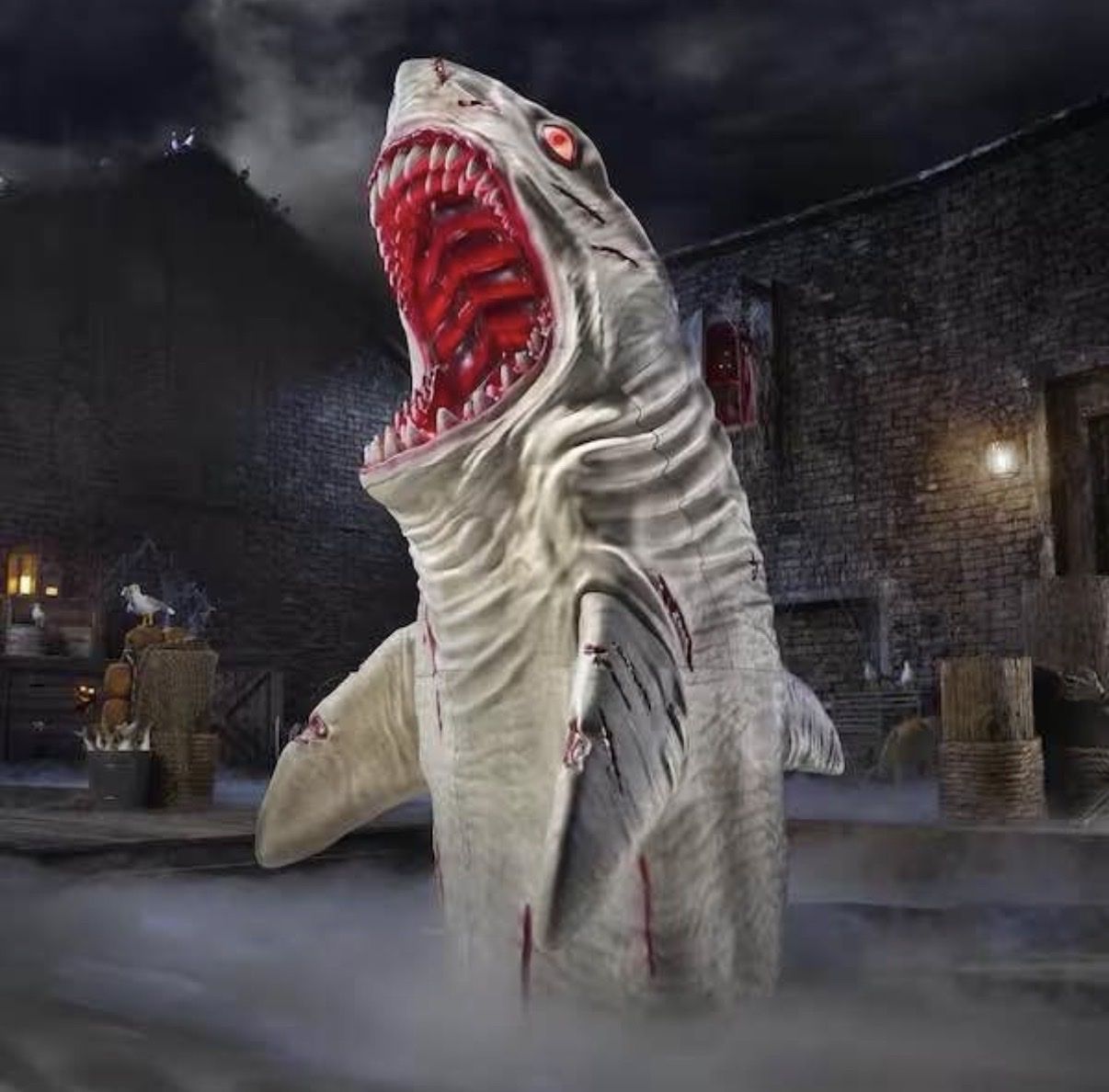 Halloween Home Depot Megalodon Shark
