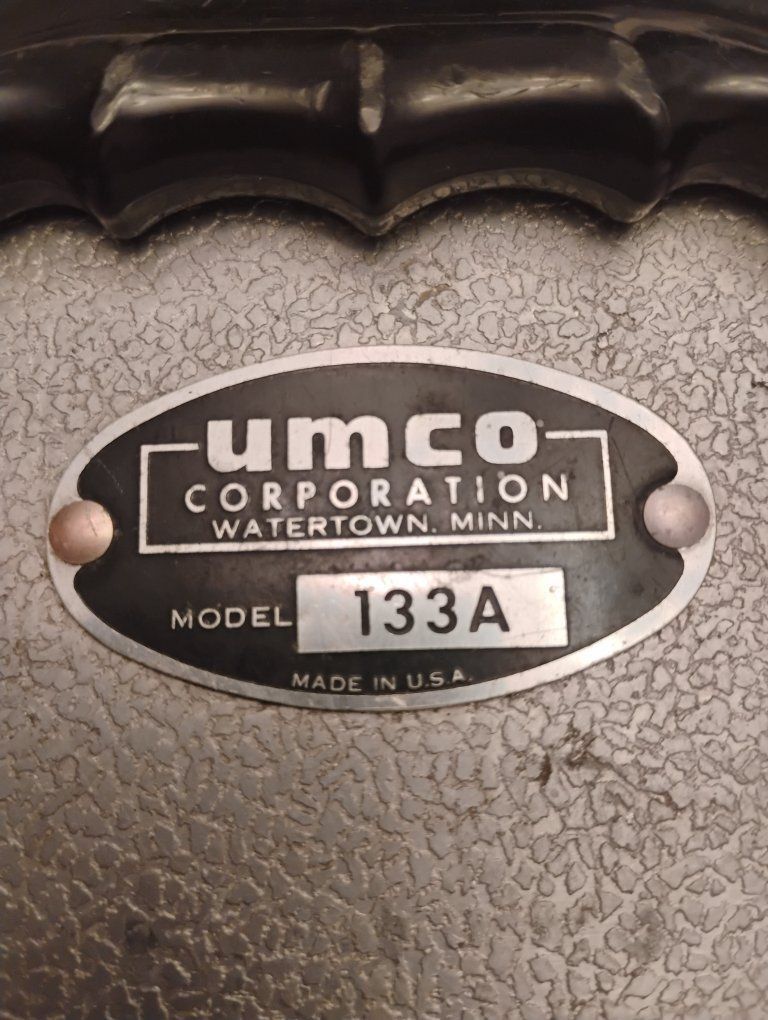 Vintage UMCO Model A133 Made in USA Aluminum 3-Tray Tackle Box with vintage Fishing Lures and Gear! 