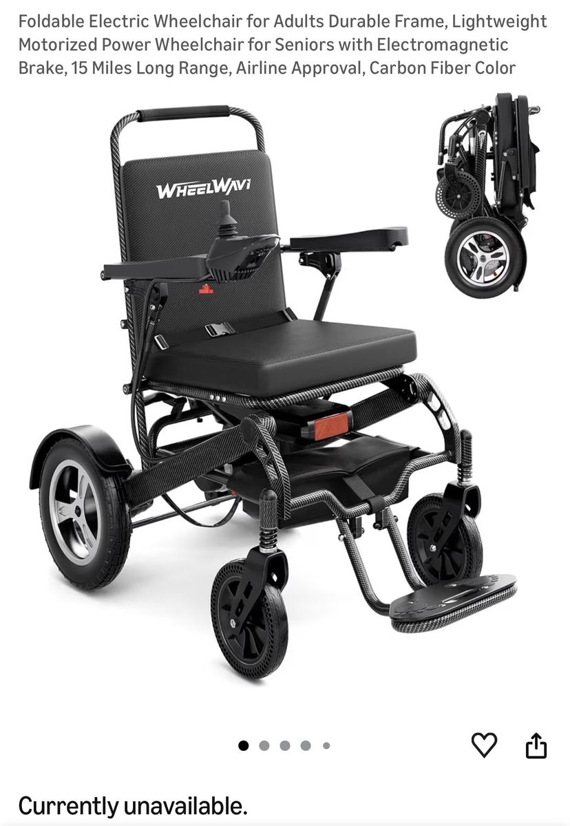 Foldable Electric Wheelchair