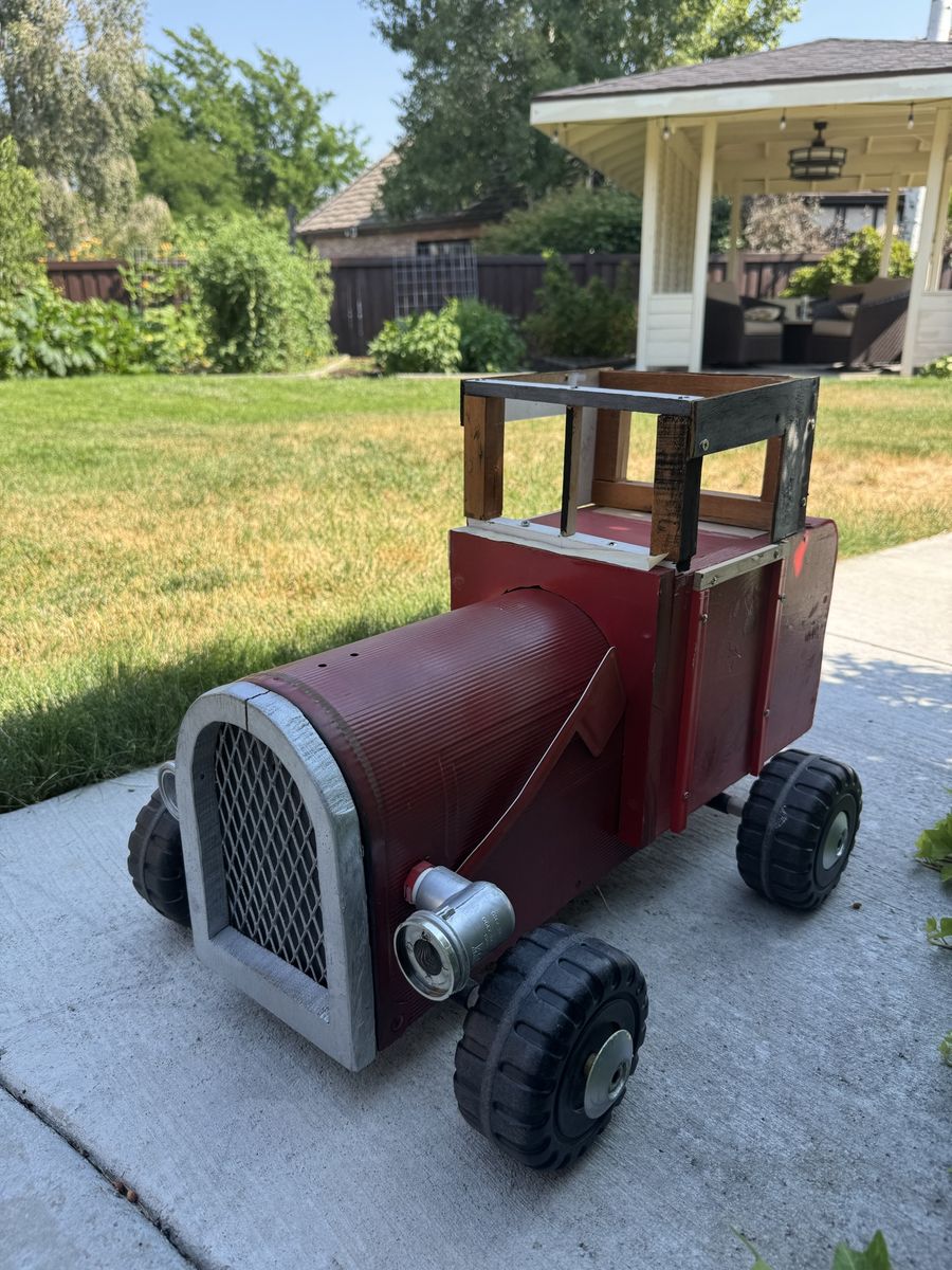 Custom Handmade Wooden Vintage Truck Mailbox Cover Outdoor Decor