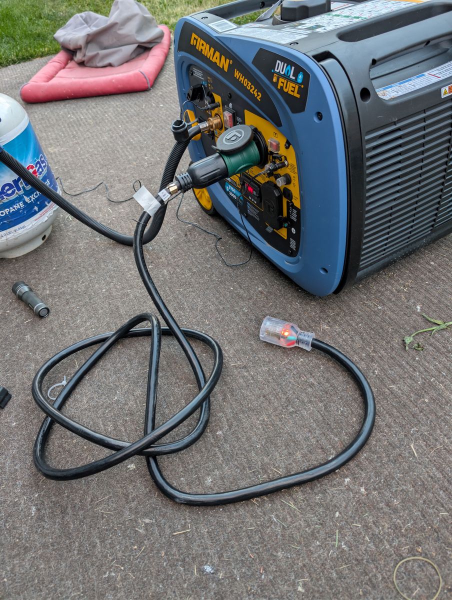 Firman dual fuel WHO3242 Generator