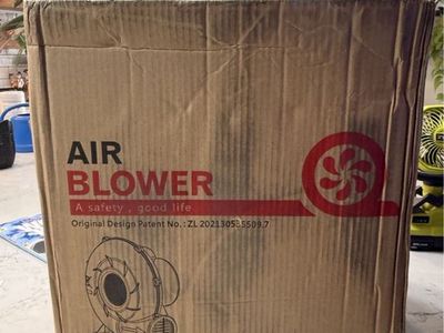 Air Blower Fan 620W 115V Yellow Bounce House Inflatable Blower
