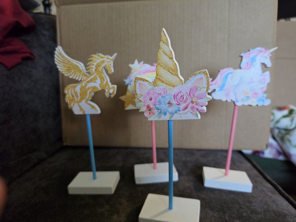 Unicorn?- 4 Piece Set, Accents,  Decorations