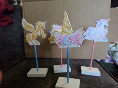 Unicorn?- 4 Piece Set, Accents, Decorations