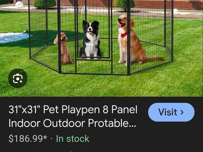 Pet puppy kitten chick dog cage play pen