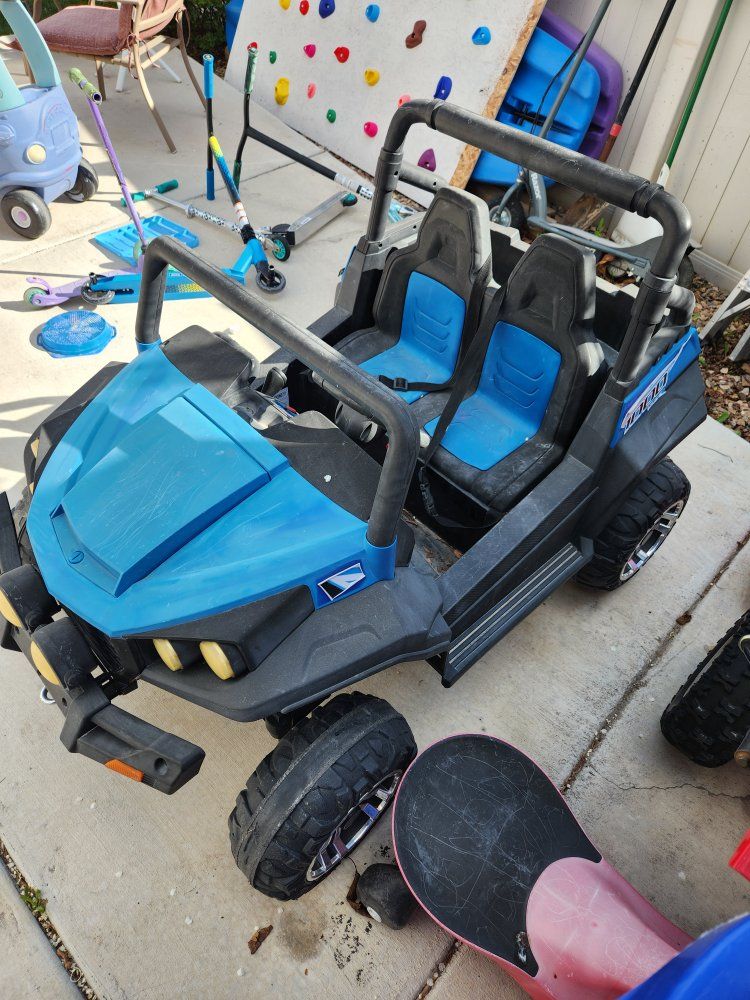 power wheels side-by-side