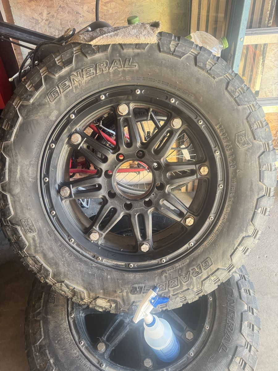 Fuel 20” Wheels 8x170mm