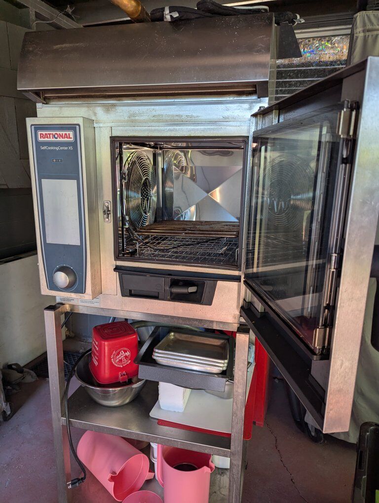 rational combi oven.